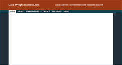 Desktop Screenshot of carawrighthomes.com